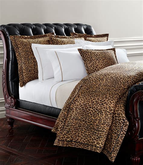 ralph lauren leopard sheets